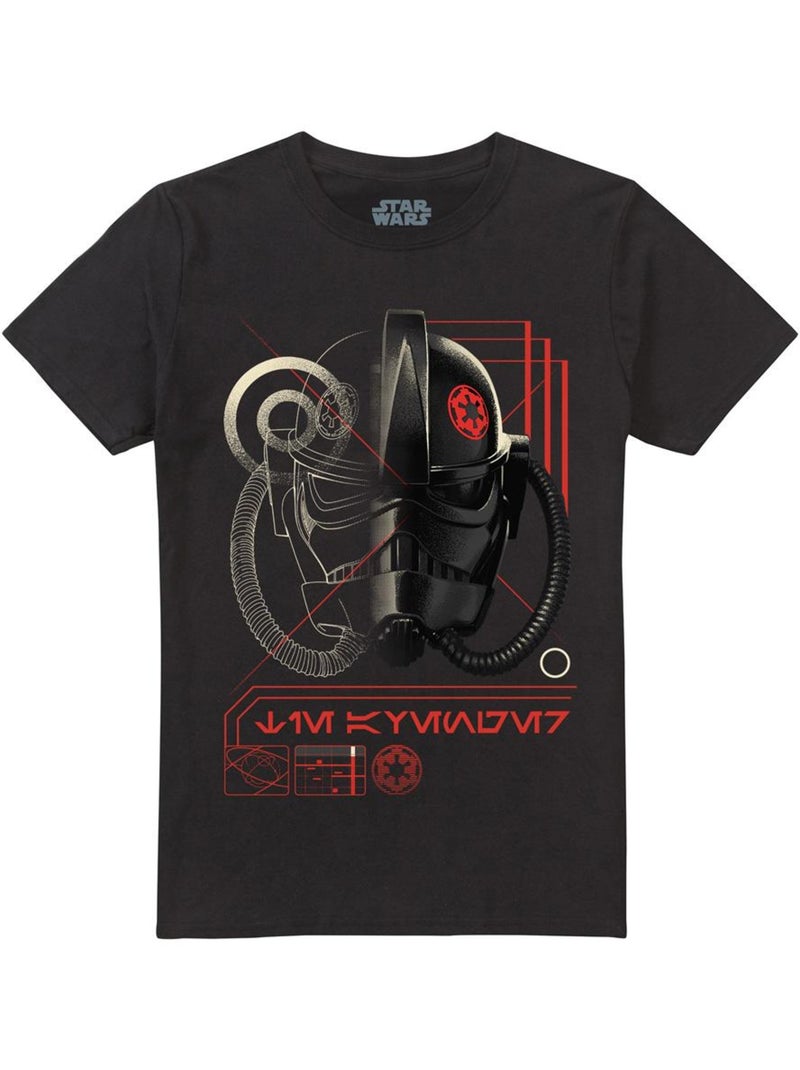 Star Wars: Andor - Camiseta Casco para Hombre Negro - Kiabi