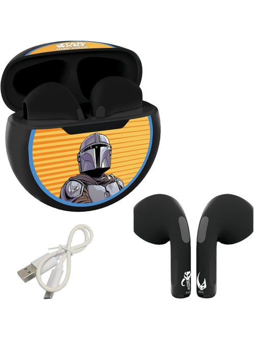 Star Wars Auriculares Bluetooth con estuche de almacenamiento y carga - Kiabi Star Wars Auriculares Bluetooth con estuche de almacenamiento y carga - Kiabi