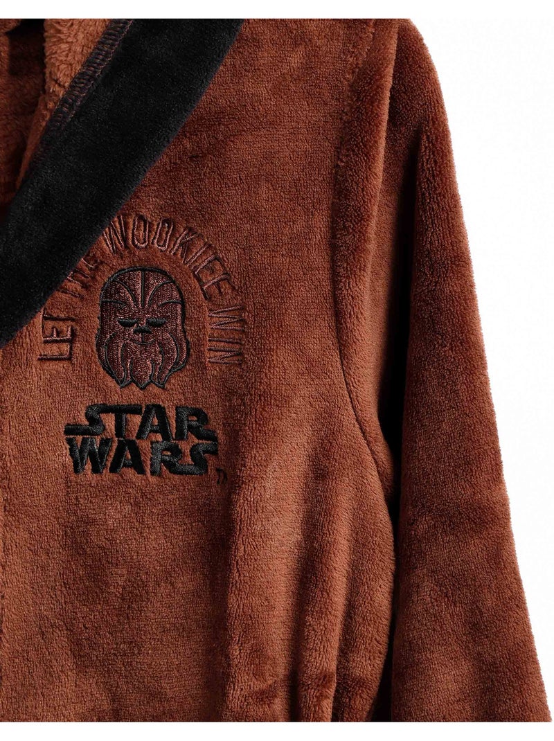 STAR WARS Bata Manga Larga Calentita Star Wars para Niño Marrón - Kiabi