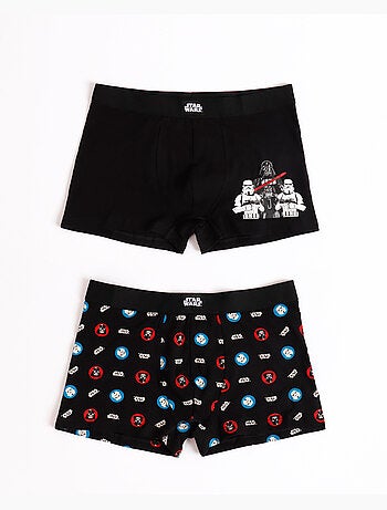 STAR WARS Calzoncillo/Bóxer Blue & Red para Hombre, (Caja de 2 unidades)