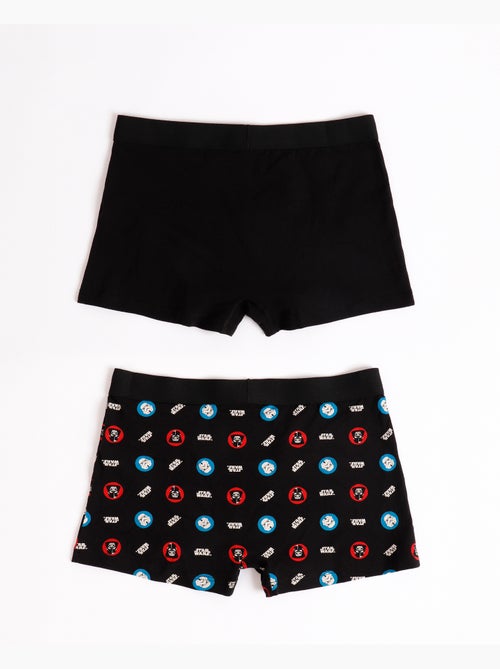 STAR WARS Calzoncillo/Bóxer Blue & Red para Hombre, (Caja de 2 unidades) - Kiabi STAR WARS Calzoncillo/Bóxer Blue & Red para Hombre, (Caja de 2 unidades) - Kiabi