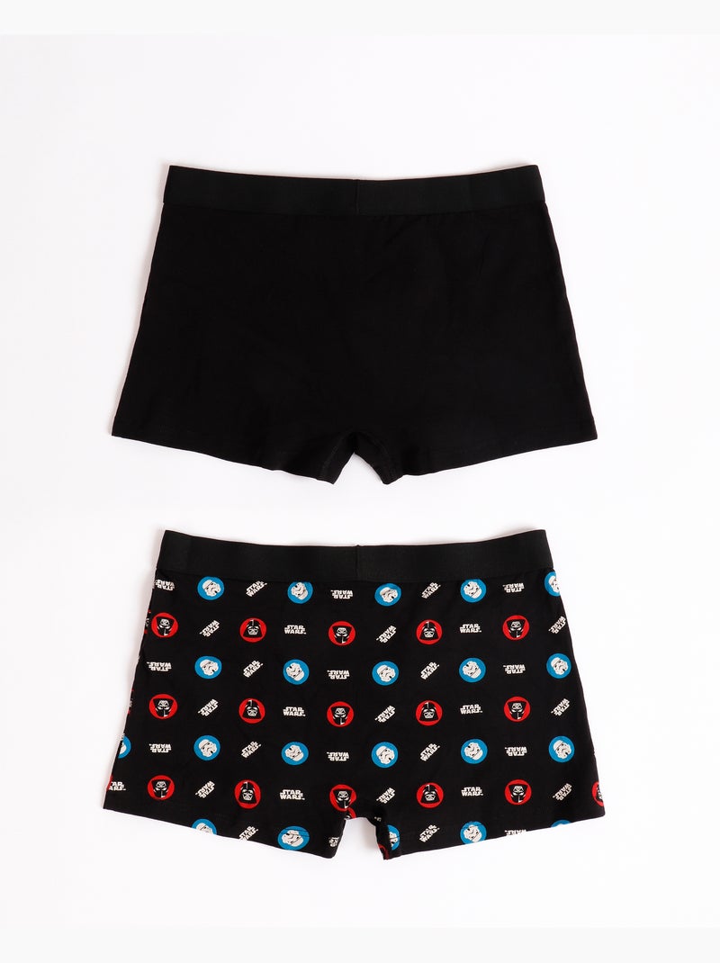 STAR WARS Calzoncillo/Bóxer Blue & Red para Hombre, (Caja de 2 unidades) Multicolor - Kiabi