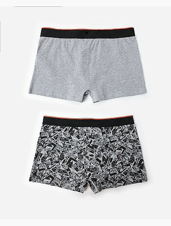 STAR WARS Calzoncillo/Boxer Comic B&W para Hombre, (Caja de 2 unidades)