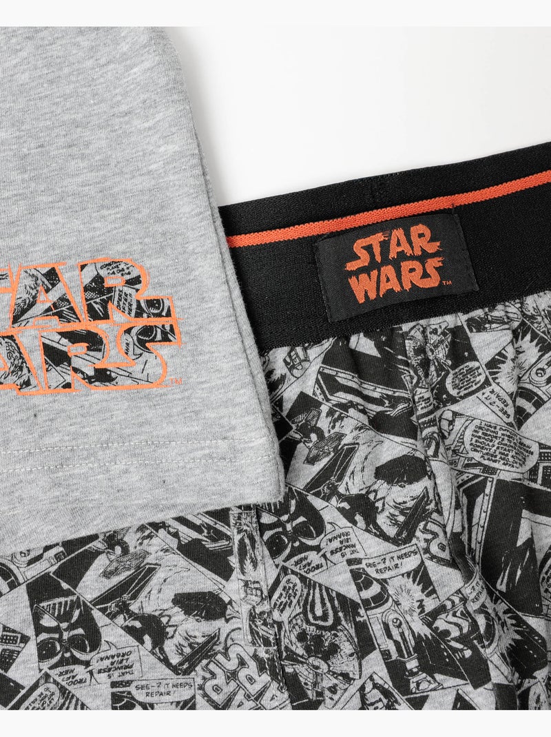 STAR WARS Calzoncillo/Boxer Comic B&W  para Hombre, (Caja de 2 unidades) Multicolor - Kiabi