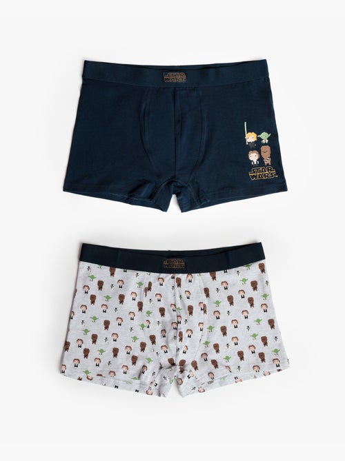 STAR WARS Calzoncillo/Boxer Pixel Wars para Hombre, (Caja de 2 unidades) - Kiabi