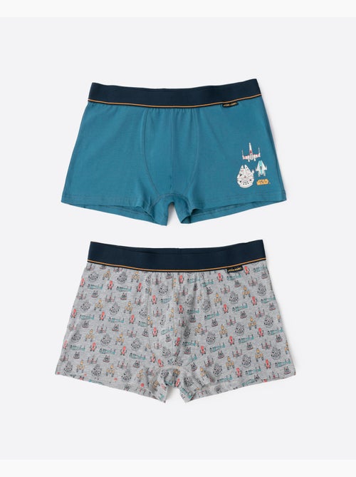 STAR WARS Calzoncillo/Boxer Spaceships para Hombre, (Caja de 2 unidades) - Kiabi