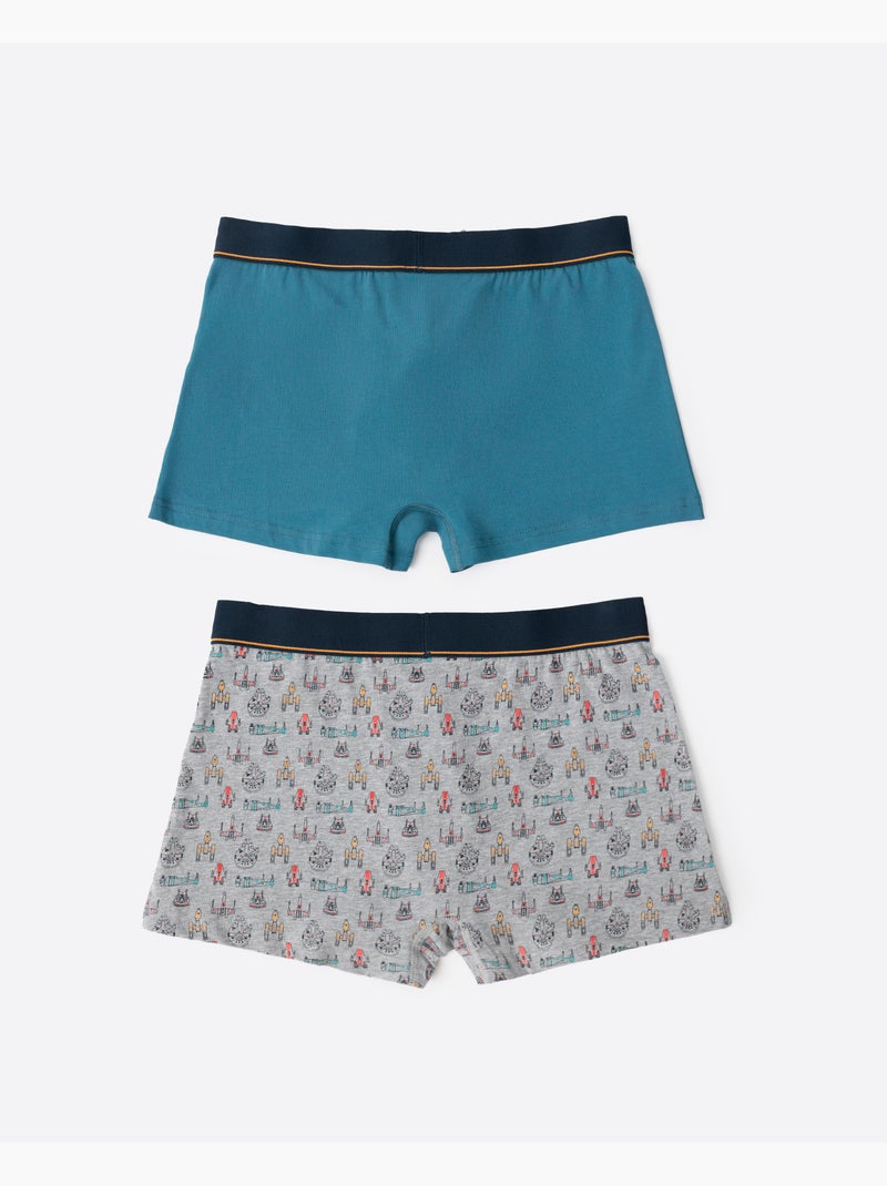 STAR WARS Calzoncillo/Boxer Spaceships para Hombre, (Caja de 2 unidades) Multicolor - Kiabi