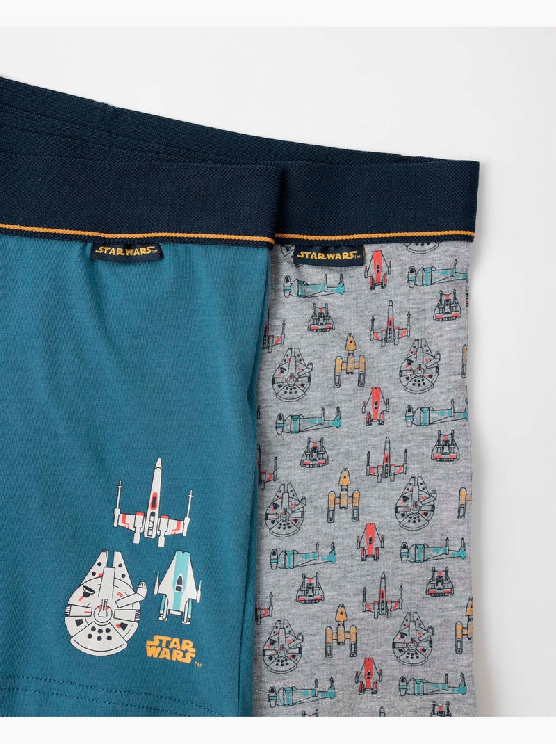 STAR WARS Calzoncillo/Boxer Spaceships para Hombre, (Caja de 2 unidades) Multicolor - Kiabi