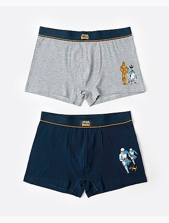 STAR WARS Calzoncillo/Boxer Sports para Hombre, (Caja de 2 unidades)