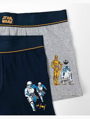 STAR WARS Calzoncillo/Boxer Sports para Hombre, (Caja de 2 unidades)