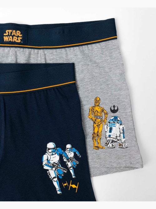 STAR WARS Calzoncillo/Boxer Sports para Hombre, (Caja de 2 unidades) - Kiabi
