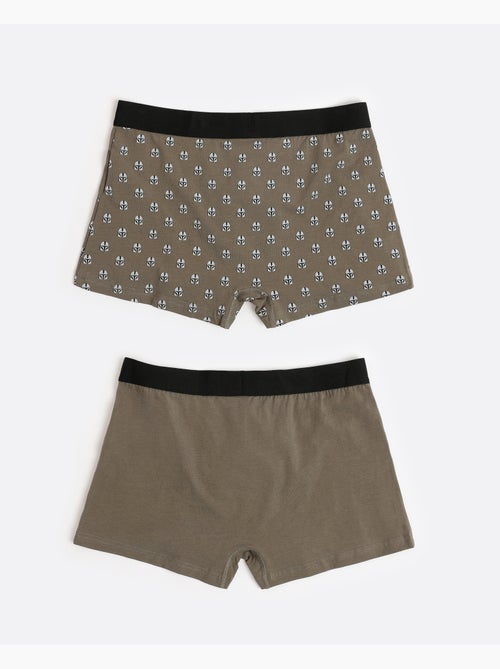 STAR WARS MANDALORIAN Calzoncillo/Bóxer Mando para Hombre, (Caja de 2 unidades) - Kiabi STAR WARS MANDALORIAN Calzoncillo/Bóxer Mando para Hombre, (Caja de 2 unidades) - Kiabi