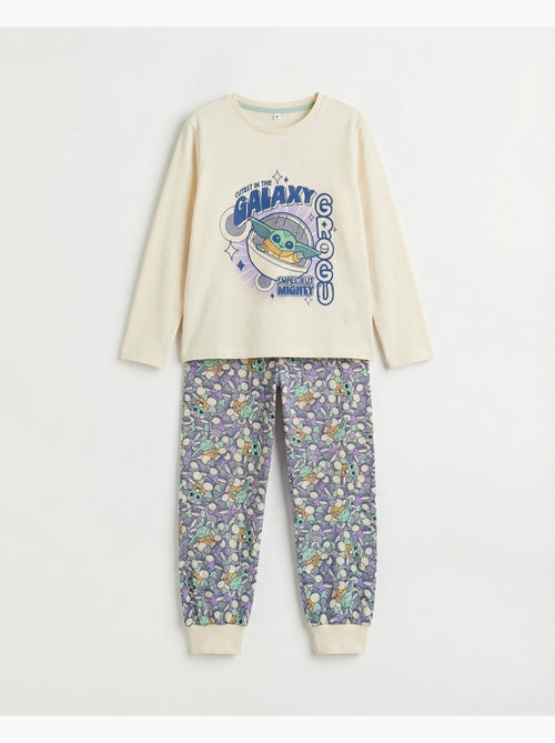 STAR WARS MANDALORIAN Pijama Manga Larga Cutest para Niña - Kiabi STAR WARS MANDALORIAN Pijama Manga Larga Cutest para Niña - Kiabi