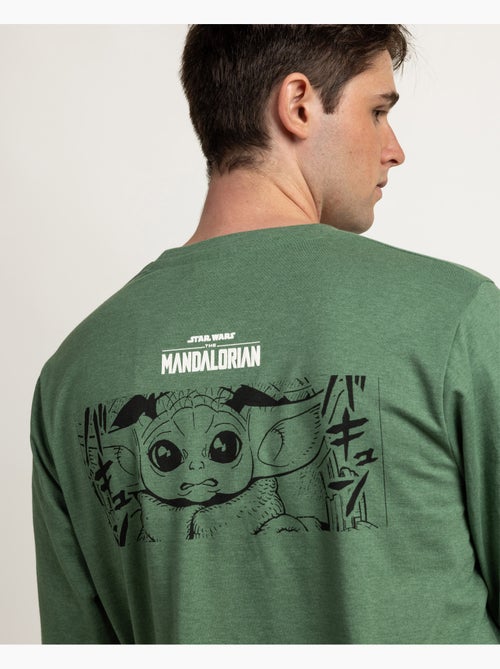 STAR WARS MANDALORIAN Pijama Manga Larga Grogu Comic para Hombre - Kiabi