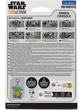 Star Wars My Best-E® consola con pantalla LCD y 3 juegos del universo Star Wars