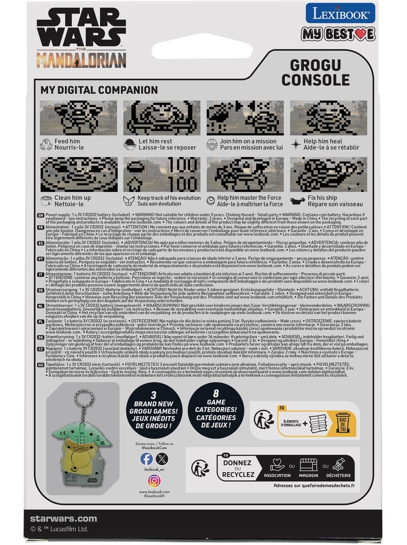 Star Wars My Best-E® consola con pantalla LCD y 3 juegos del universo Star Wars Gris - Kiabi