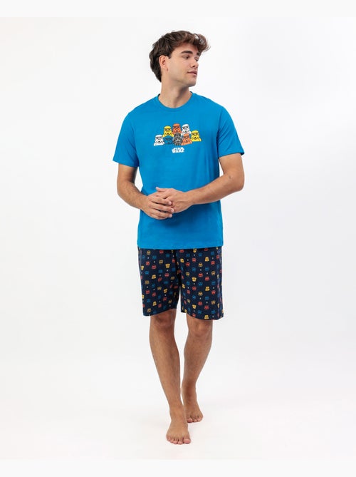 STAR WARS Pijama Manga Corta Game Wars para Hombre - Kiabi STAR WARS Pijama Manga Corta Game Wars para Hombre - Kiabi