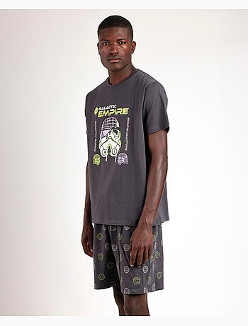 STAR WARS Pijama Manga Corta Neon Galactic Empire para Hombre