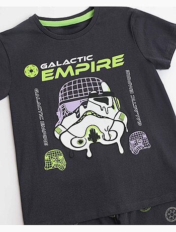STAR WARS Pijama Manga Corta Neon Galactic Empire para Niño