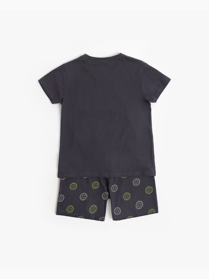 STAR WARS Pijama Manga Corta Neon Galactic Empire para Niño Gris oscuro - Kiabi