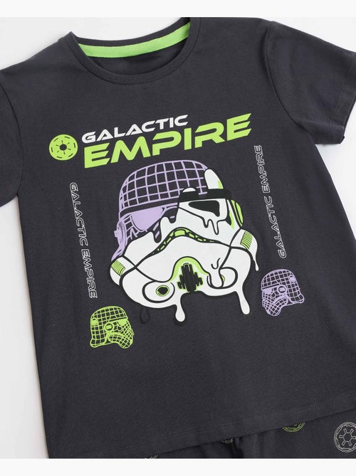 STAR WARS Pijama Manga Corta Neon Galactic Empire para Niño - Kiabi STAR WARS Pijama Manga Corta Neon Galactic Empire para Niño - Kiabi
