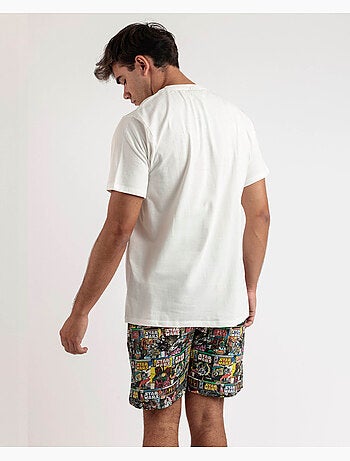 STAR WARS Pijama Manga Corta Old Comic para Hombre