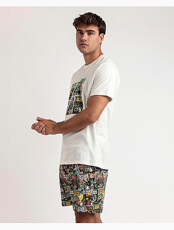 STAR WARS Pijama Manga Corta Old Comic para Hombre