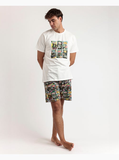 STAR WARS Pijama Manga Corta Old Comic para Hombre - Kiabi STAR WARS Pijama Manga Corta Old Comic para Hombre - Kiabi