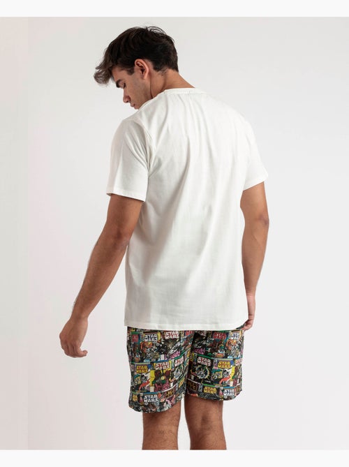 STAR WARS Pijama Manga Corta Old Comic para Hombre - Kiabi STAR WARS Pijama Manga Corta Old Comic para Hombre - Kiabi