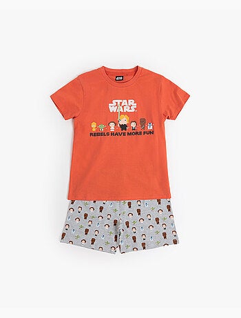 STAR WARS Pijama Manga Corta Pixel Wars para Niño