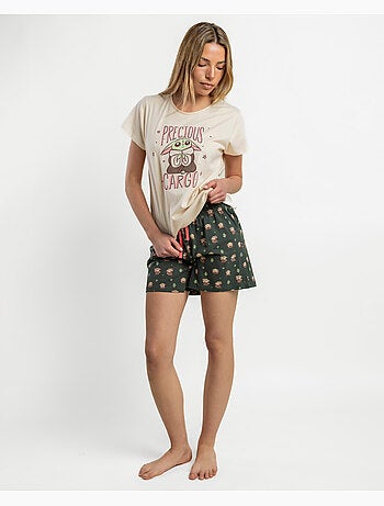STAR WARS Pijama Manga Corta Precious Cargo para Mujer