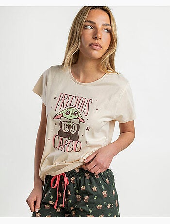 STAR WARS Pijama Manga Corta Precious Cargo para Mujer