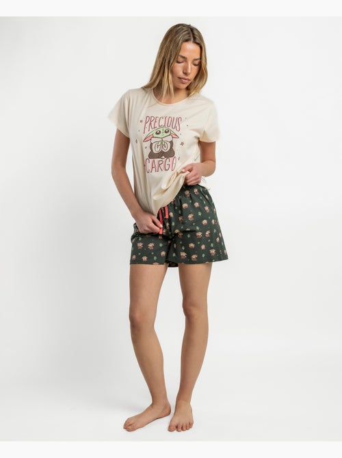 STAR WARS Pijama Manga Corta Precious Cargo para Mujer - Kiabi