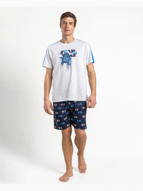 STAR WARS Pijama Manga Corta R2-D2 para Hombre - Kiabi STAR WARS Pijama Manga Corta R2-D2 para Hombre - Kiabi