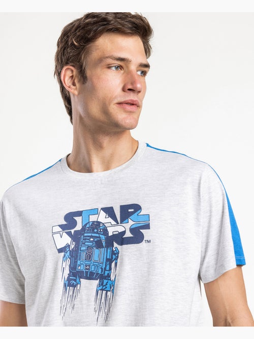 STAR WARS Pijama Manga Corta R2-D2 para Hombre - Kiabi STAR WARS Pijama Manga Corta R2-D2 para Hombre - Kiabi