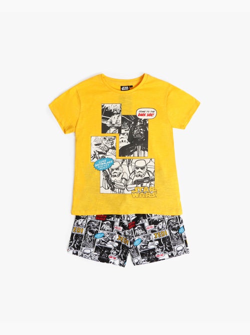STAR WARS Pijama Manga Corta Summer Comic para Niño - Kiabi STAR WARS Pijama Manga Corta Summer Comic para Niño - Kiabi