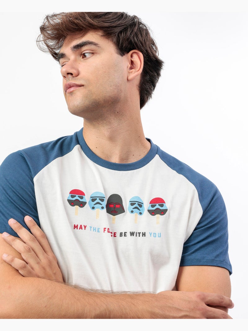STAR WARS Pijama Manga Corta Summer Force para Hombre Crudo - Kiabi