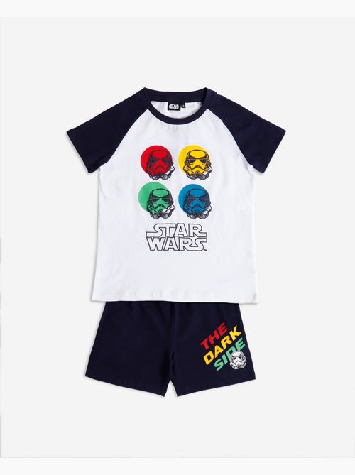 STAR WARS Pijama Manga Corta The Dark Strike para Niño - Kiabi STAR WARS Pijama Manga Corta The Dark Strike para Niño - Kiabi