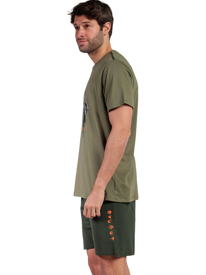 STAR WARS Pijama Manga Corta The Kids para Hombre Caqui - Kiabi