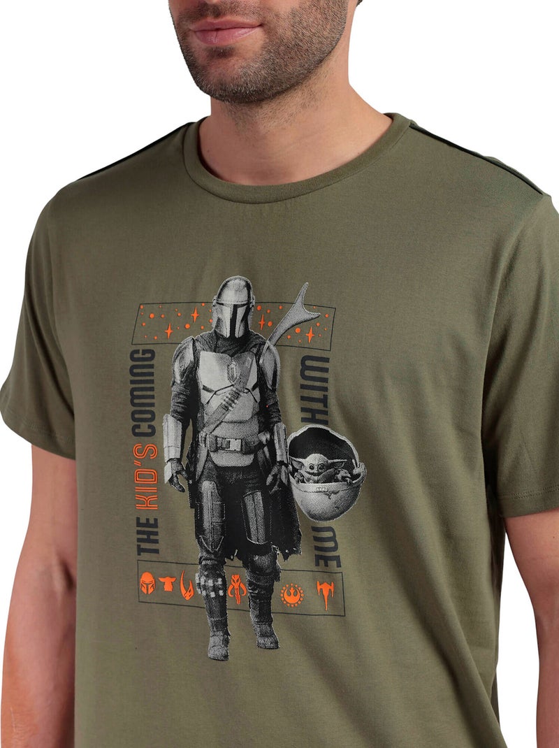 STAR WARS Pijama Manga Corta The Kids para Hombre Caqui - Kiabi
