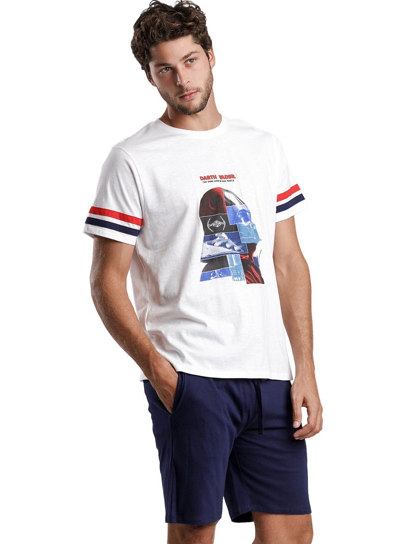 STAR WARS Pijama Manga Corta Wander para Hombre Blanco - Kiabi