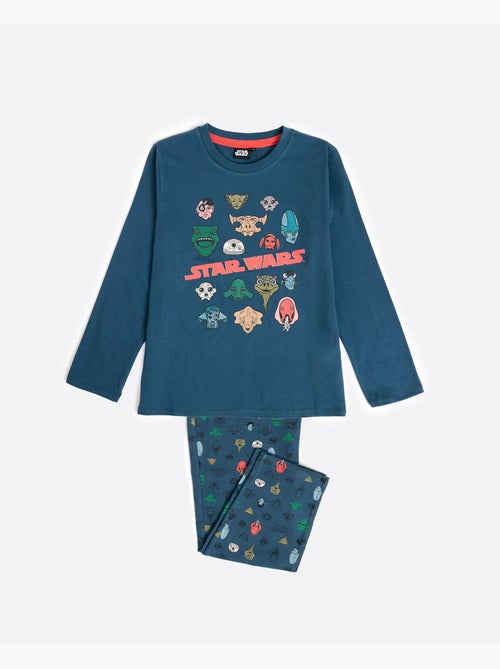 STAR WARS Pijama Manga Larga Alien Species para Niño - Kiabi STAR WARS Pijama Manga Larga Alien Species para Niño - Kiabi