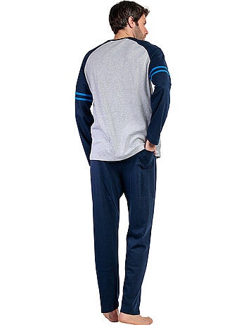 STAR WARS Pijama Manga Larga Blue Sport para Hombre