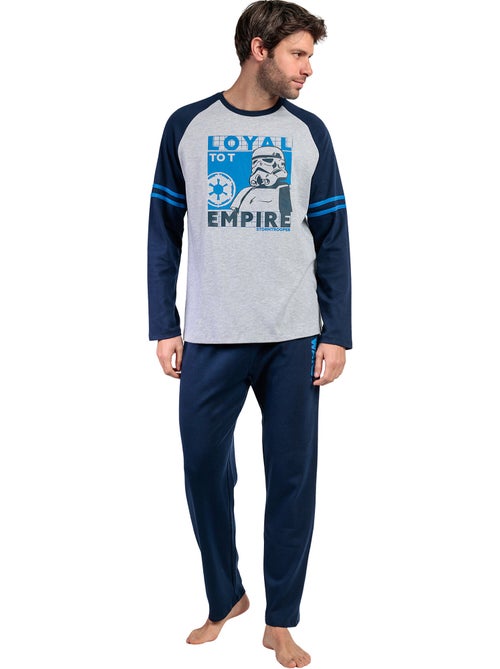 STAR WARS Pijama Manga Larga Blue Sport para Hombre - Kiabi STAR WARS Pijama Manga Larga Blue Sport para Hombre - Kiabi