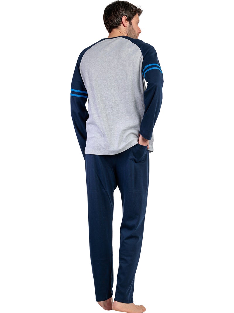 STAR WARS Pijama Manga Larga Blue Sport para Hombre Azul marino - Kiabi