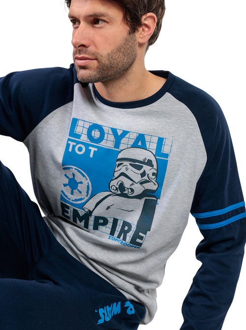 STAR WARS Pijama Manga Larga Blue Sport para Hombre - Kiabi STAR WARS Pijama Manga Larga Blue Sport para Hombre - Kiabi