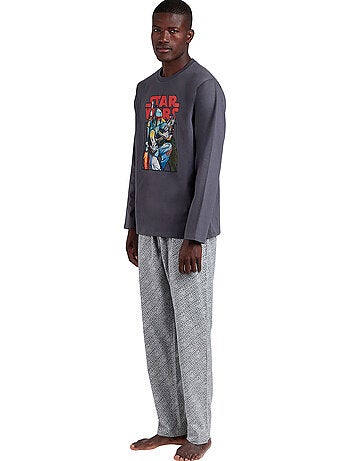 STAR WARS Pijama Manga Larga Boba Fett para Hombre