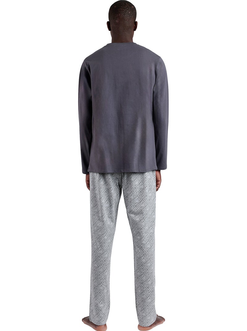 STAR WARS Pijama Manga Larga Boba Fett para Hombre Gris - Kiabi