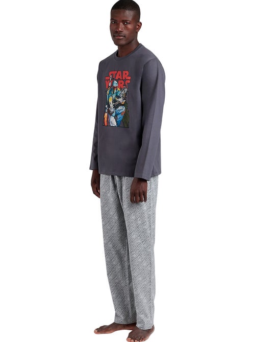 STAR WARS Pijama Manga Larga Boba Fett para Hombre - Kiabi STAR WARS Pijama Manga Larga Boba Fett para Hombre - Kiabi