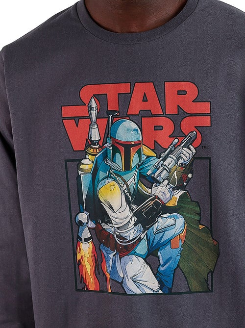 STAR WARS Pijama Manga Larga Boba Fett para Hombre - Kiabi STAR WARS Pijama Manga Larga Boba Fett para Hombre - Kiabi